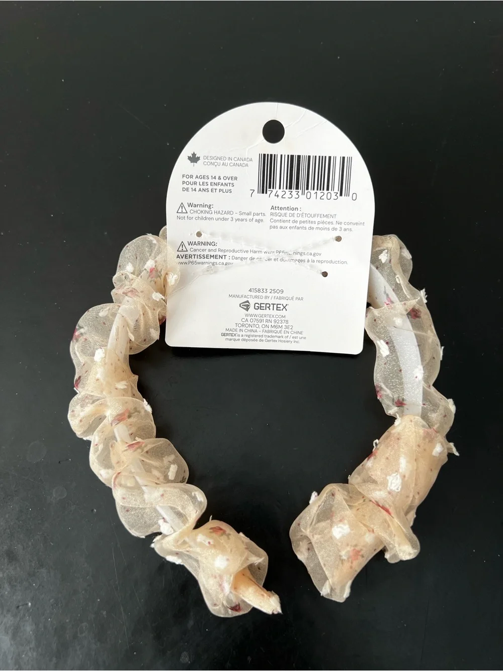 NWT Cute Headband Bundle in Cream & White